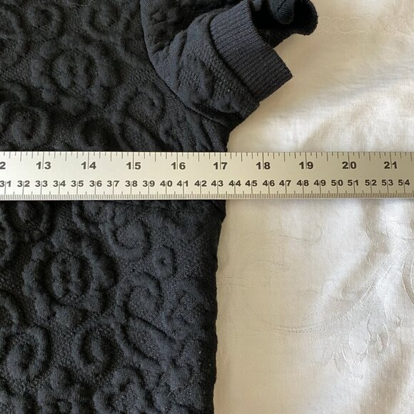 Zara Black Textured Dress - Picture 7 of 11